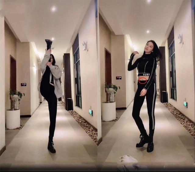 查看更多图片 >银色的脐钉在灯光的照射下发出刺眼光芒,与张俪本人