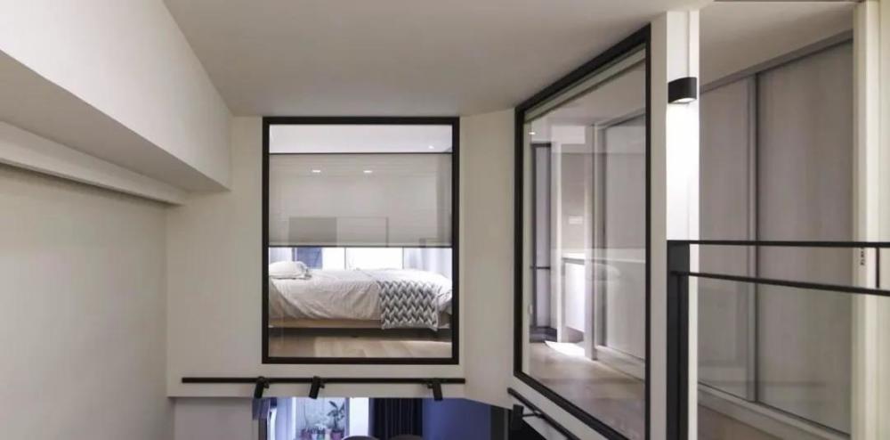 小户型暗又窄靠室内开窗这秘招让暗房都变白富美