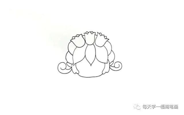每天学一幅简笔画铃兰花精灵王怎么画