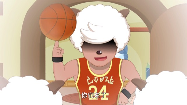 从烈羊羊的影子中,沸羊羊和喜羊羊感受到了魁梧