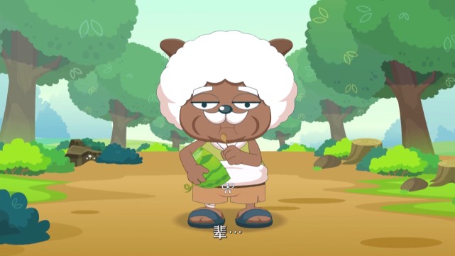 喜羊羊与灰太狼喜羊羊和沸羊羊想成肌肉羊烈羊羊的形象有差距