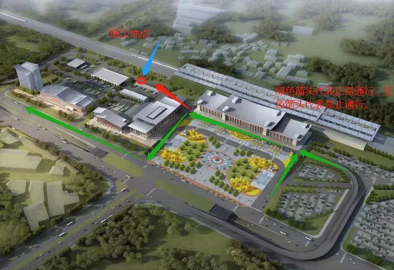 驾车到泉州动车站送客要这样走