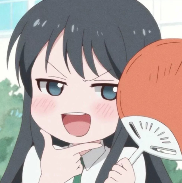 憨憨的动漫女头_腾讯网