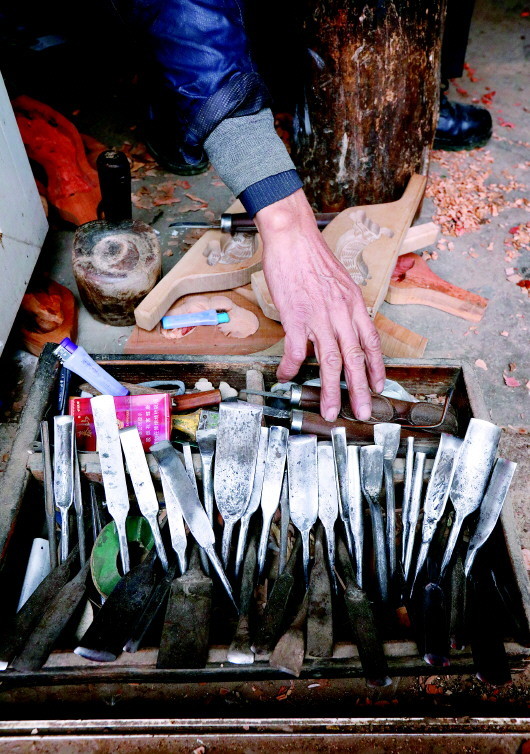 青岛祖传手艺榼出年味