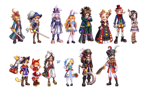 dnf第五期战令特别奖励时装"童话装扮"全外观公开_腾讯新闻