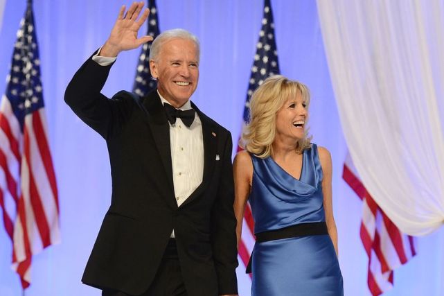 图:美国现任总统拜登与夫人吉尔