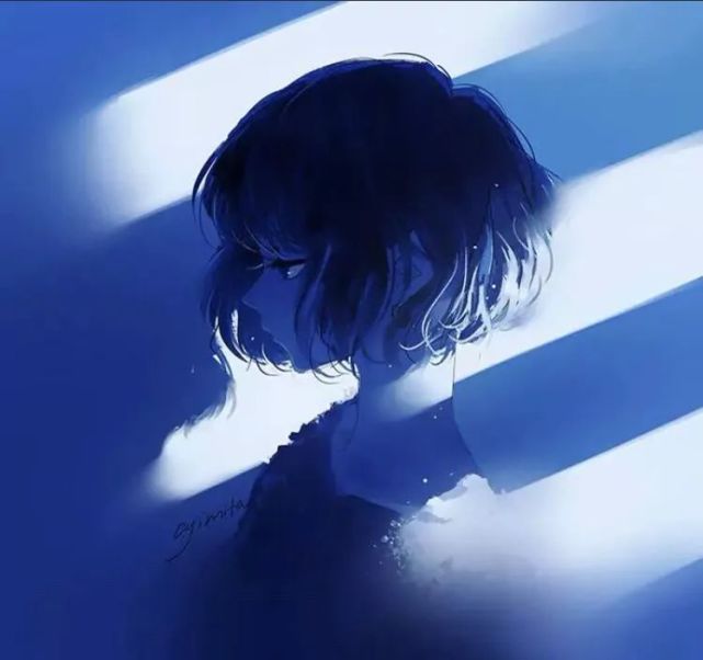 动漫头像:0123精选蓝色系动漫女头