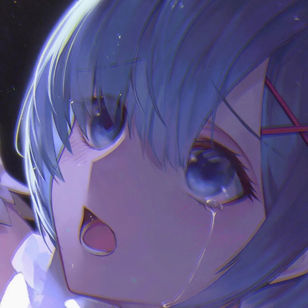 伤感动漫女生头像关于我的故事还是听我的版本好一点