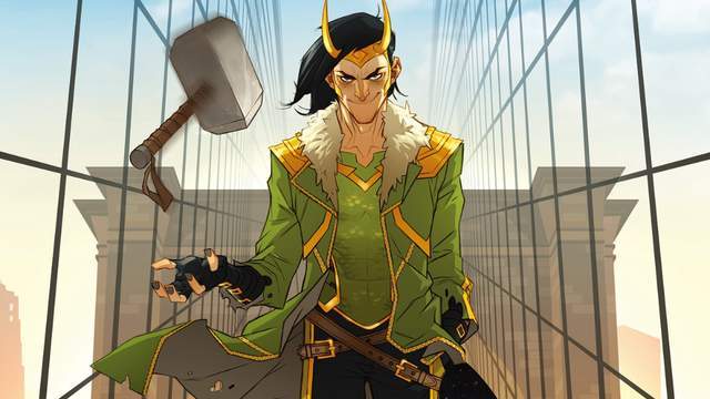 神职之一是谎言,而谎言也可以被看做故事,在漫画《洛基仙宫特派员》中