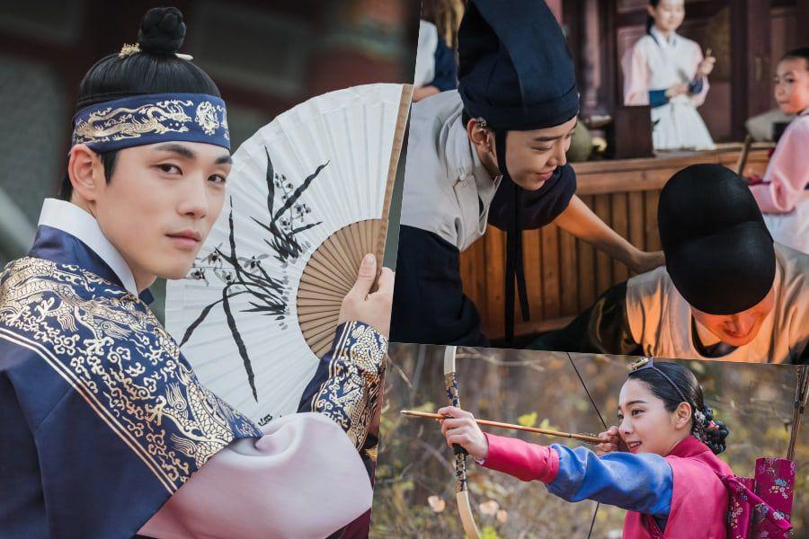 热播剧《哲仁王后》剧组公开了幕后花絮剧照中演员们玩的不亦乐乎