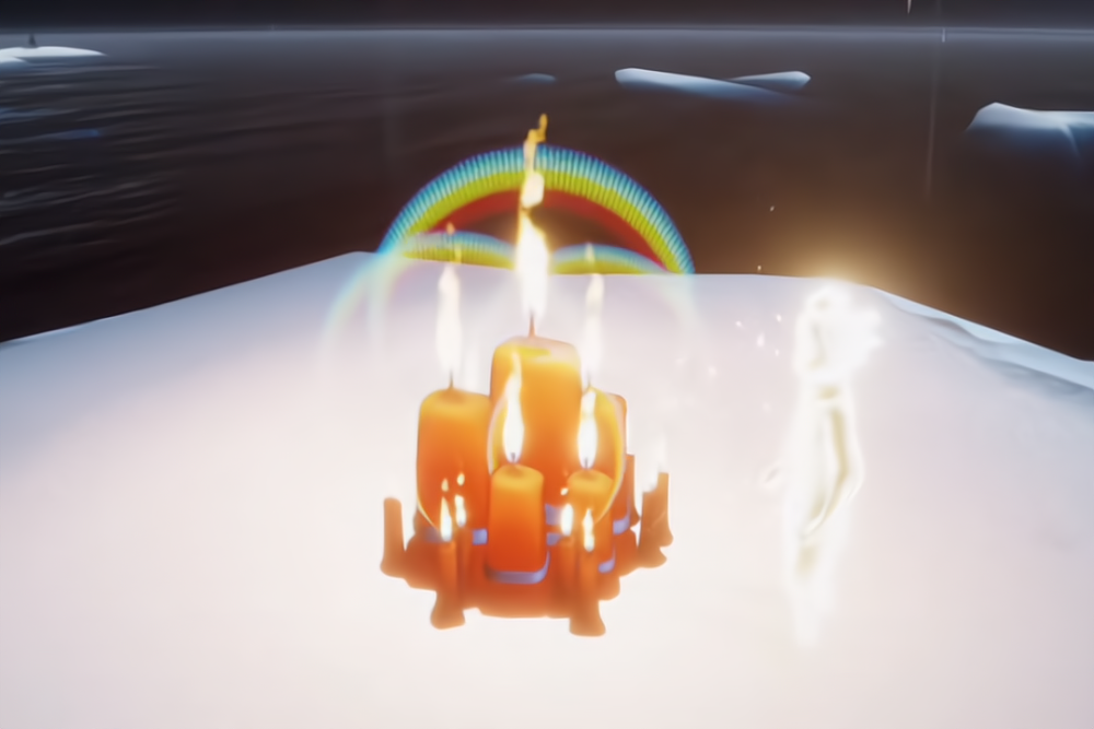 光遇测试服大蜡烛新增位点20个晨岛占12就问你跑不