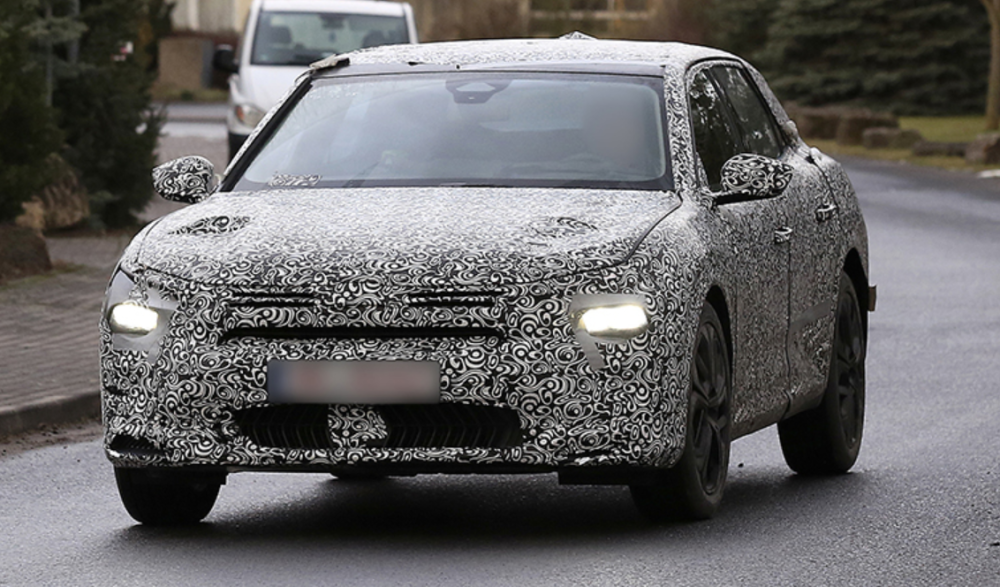 全新雪铁龙c5谍照曝光 将于4月份发布