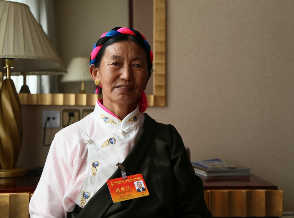 自治区人大代表玉珍一花独放不是春百花齐放春满园