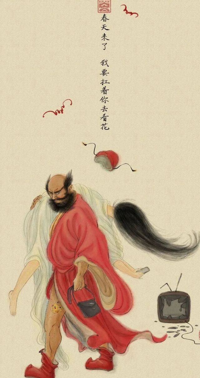 脑洞大开的绘画家夏阿绘画作品,无心插柳,却爆红网络|夏阿|绘画|插画