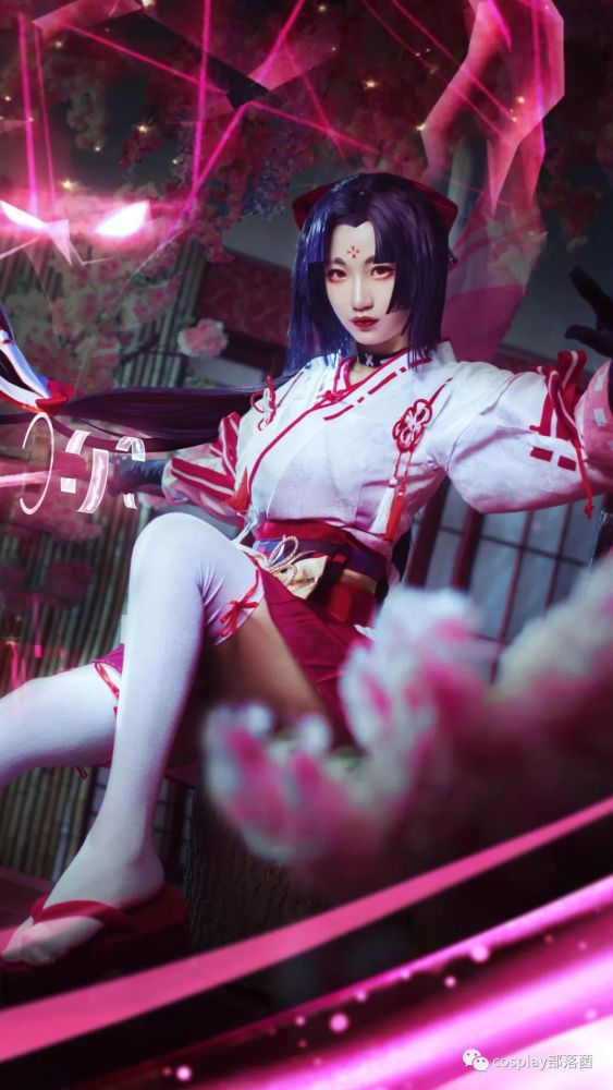 cos:阴阳师妖刀姬cos正片@风眠眠