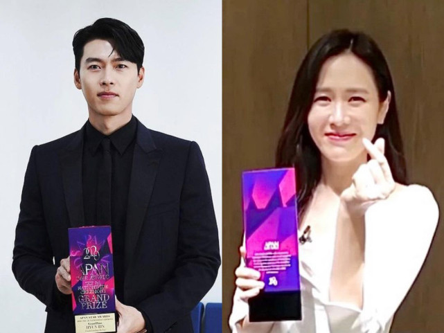 孙艺珍缺席亚太明星颁奖礼玄彬孤独一人现身发获奖感言秀恩爱