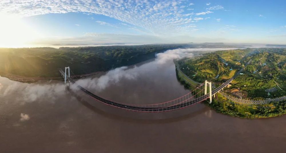 宜宾南溪:万里长江第一湾_腾讯新闻