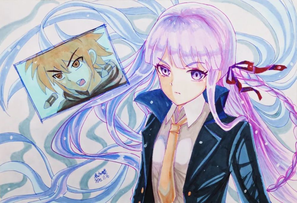 t馆小课堂马克笔弹丸论破之雾切响子67