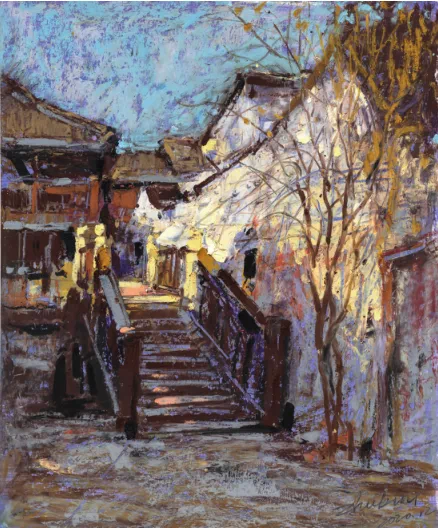 吕洪良《阳光》汪硕《新场古镇》张旭东《新场古镇》段乾坤《树的记忆