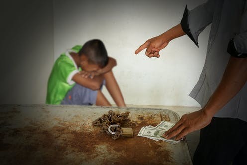 南加州33名被拐卖儿童得到解救美国近年人口贩卖活动猖獗