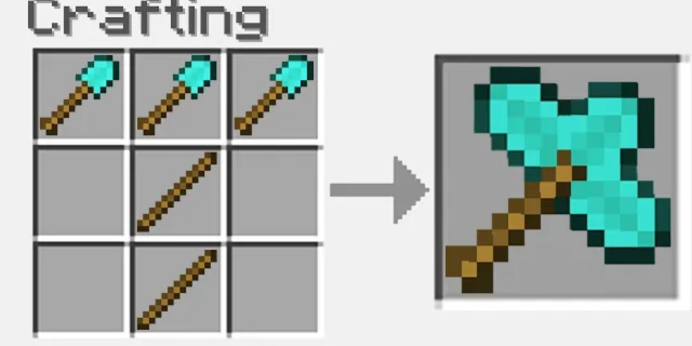 铁铲在游戏中与现实中我们都经常遇见,老玩家在游戏中用钻石铲也设计