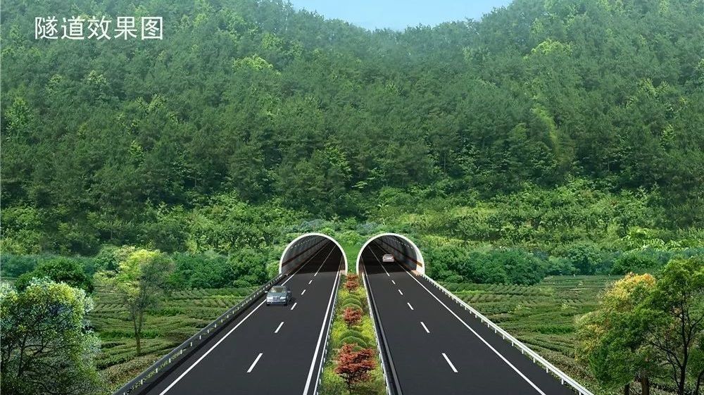 湖南在建的一条双向四车道高速，总投资约67亿元，预计2023年建成图1