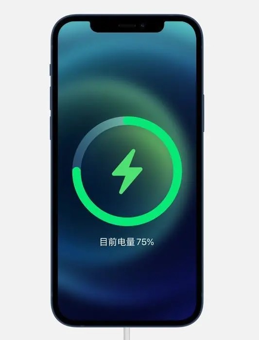 iphone12圆形充电图案图片