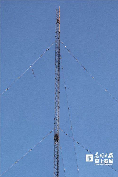 再见云南广播电视台中波发射台旧址156米天线塔