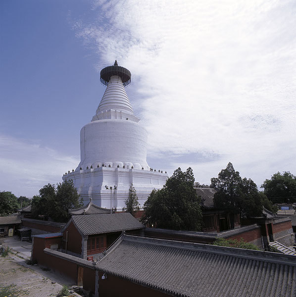 歷史悠久備受矚目|妙應寺|藏傳佛教格魯派|白塔|寺廟|北京|天王殿