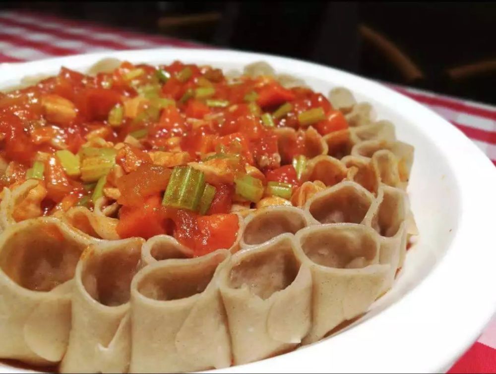 莜面栲栳栳,很香的!