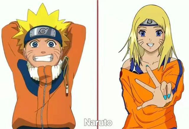 火影忍者角色女性化鸣人跟想象的不一样宁次是雏田吗