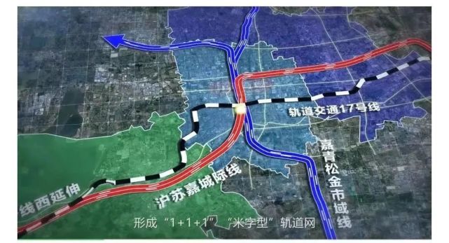 上海至嘉善地铁规划图图片