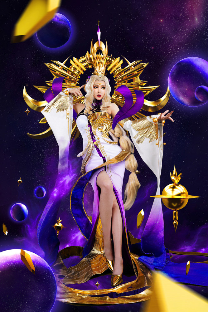 王者荣耀武则天倪克斯神谕cosplay