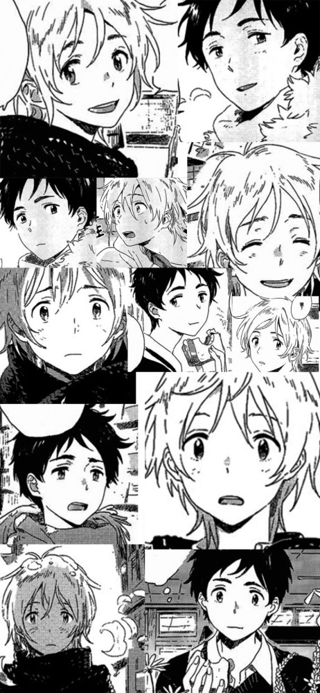 黑白漫画壁纸温暖文案