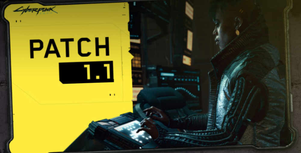 赛博朋克2077的第一个更新含众多bug修复补丁