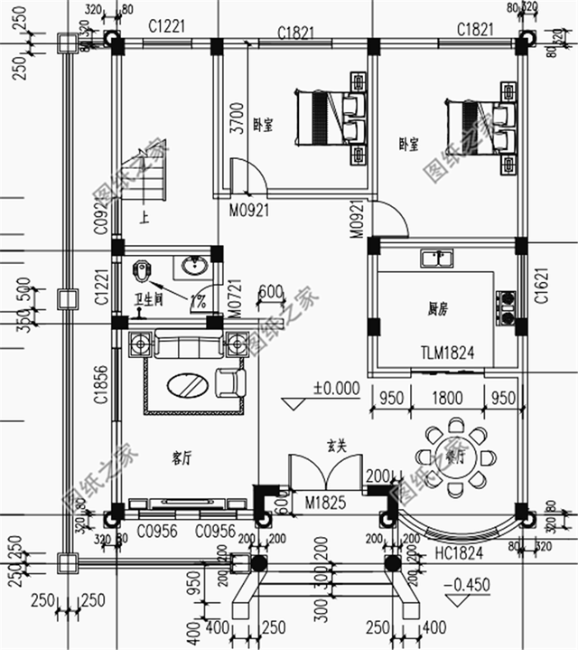 開間11米農村建房方案設計圖,總會讓人眼前一亮,忍不住多看幾眼