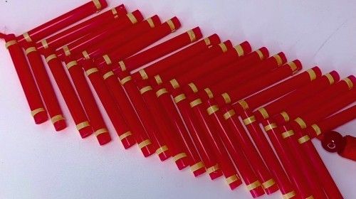 快过年了,用吸管来做一挂鞭炮,噼里啪啦迎接新一年_腾讯新闻