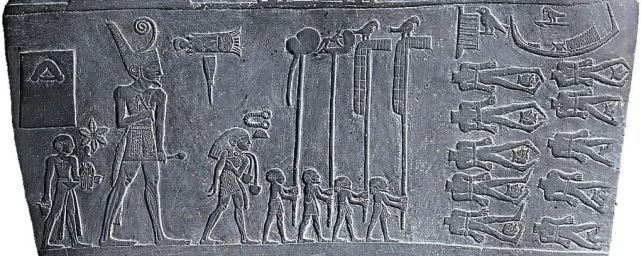 《纳美尔法老石板二》纳美尔王朝(埃及)-雕塑作品欣赏(四十四)