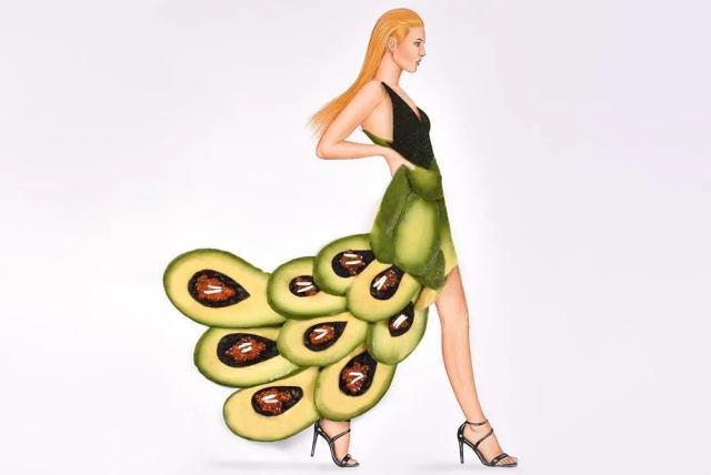 如果把水果变成衣服,会是啥样子的呢?