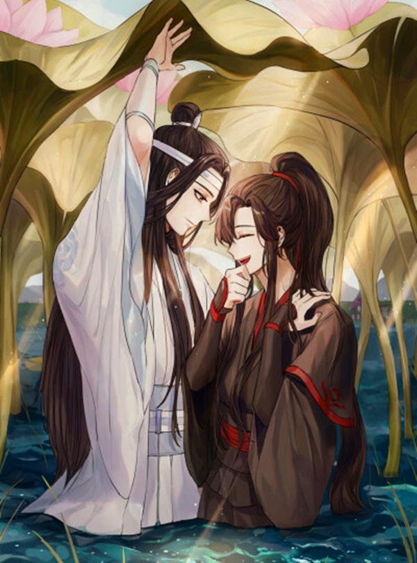 幼时的忘机与阿羡你们见过吗太可爱了awsl