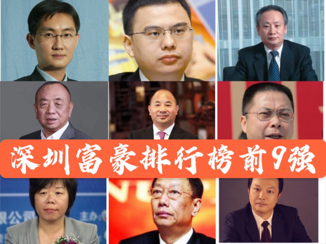 深圳2021最新富豪排行榜6人身价超千亿榜首宝座仍是马化腾