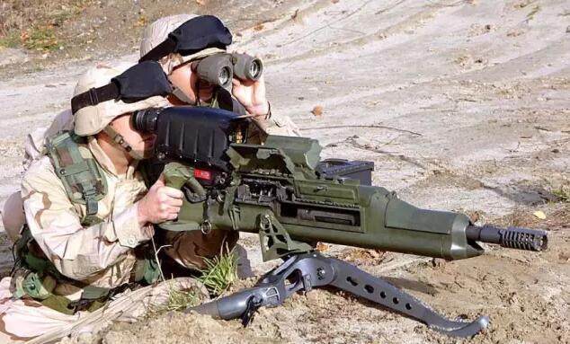 xm307的开发与xm29一样,由于一些超前技术的开发还没