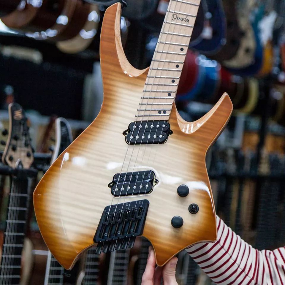 更受现代乐手的青睐ormsbygoliathgtr扇品无头吉他