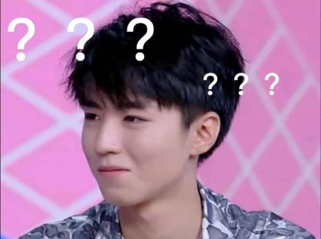 王俊凯问号表情包大合集