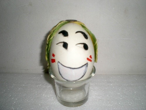 鹅蛋也可以做美术