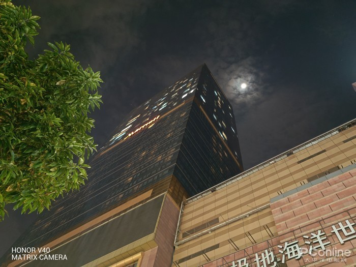 荣耀v40拍照体验极致夜景随心拍越夜越美丽