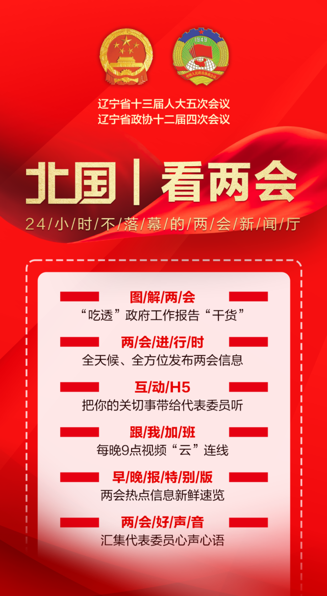 第一时间获取两会资讯,"北国 | 看两会"专题,2021辽宁省两会特别报道