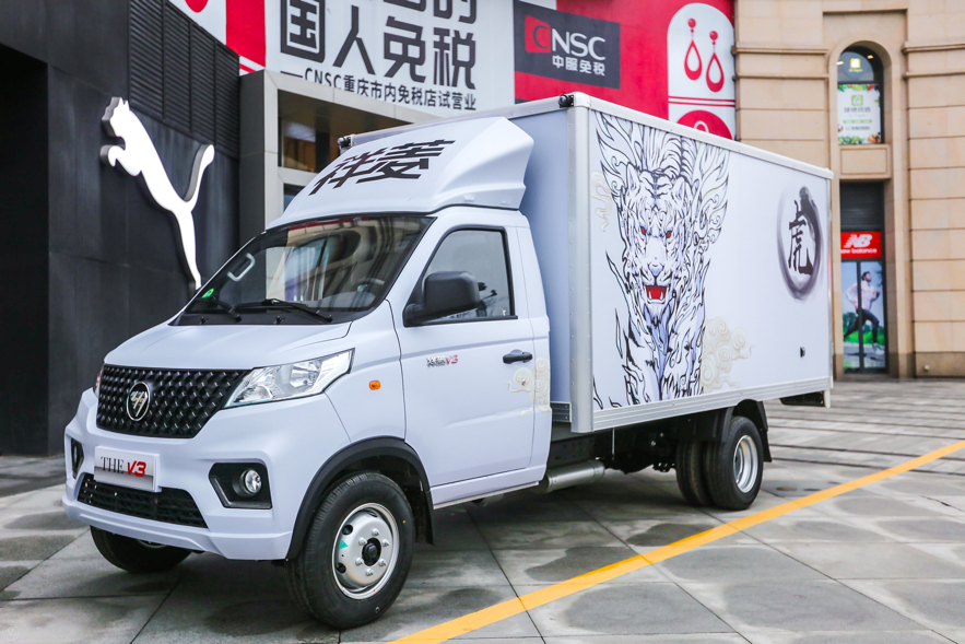 颠覆微卡传统引领创富新潮福田祥菱v3有多炫酷