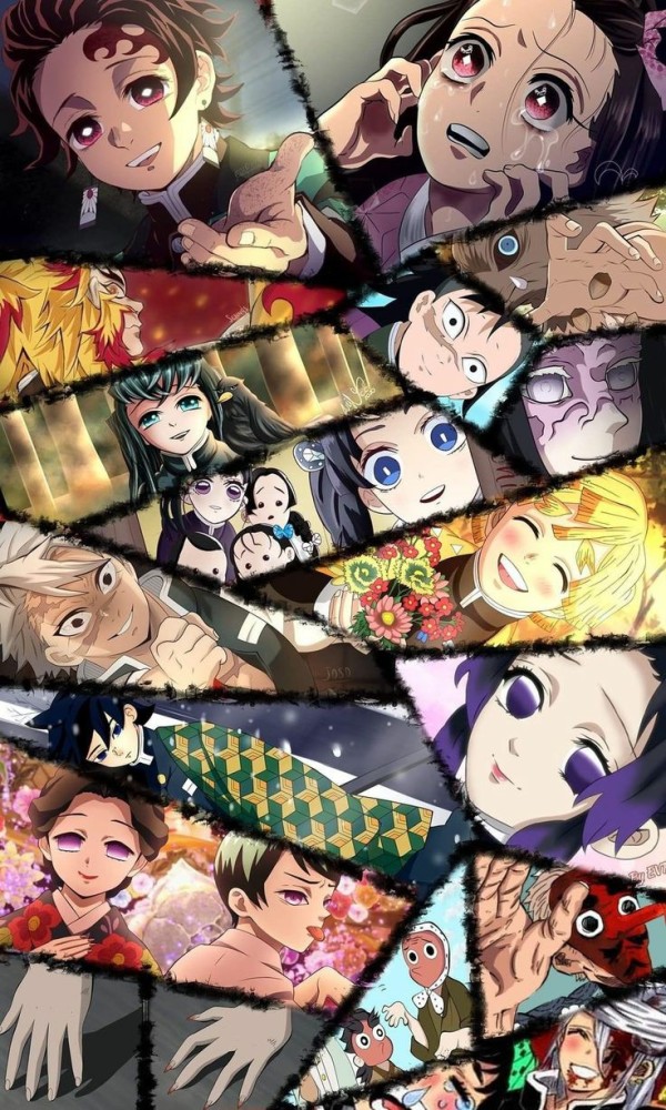 集体大合照鬼灭之刃