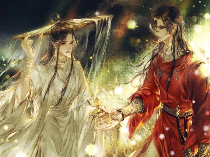 《天官赐福》也是最近比较火的一个话题,《天官赐福》的动漫版非常的